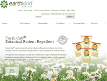 Tablet Screenshot of earthkind.com